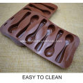 Silicone spoon chocolate shape cake mold